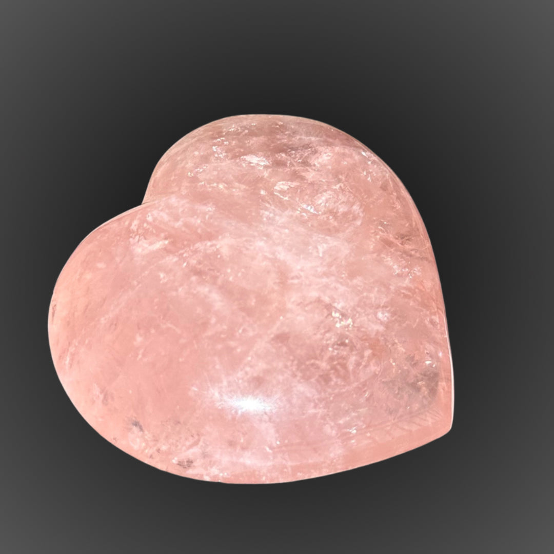 Rose Quartz Heart
