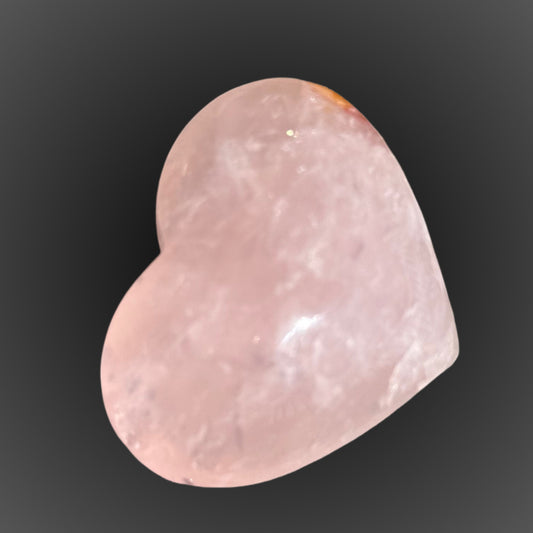 Rose Quartz Heart