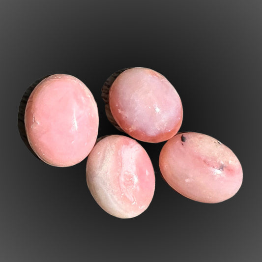 Rose Quartz Polished (flat back set of 4)